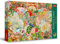 Trefl Premium Plus Quality - Puzzle Tea Time: Antike Weltkarte - 1000 Teile, Nostalgische Bilderserie, für Erwachsene und Kinder ab 14 Jahren