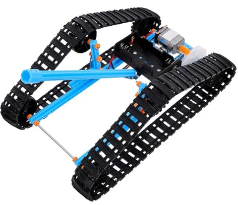 ibasenice Kettenauto-bausatz Wissenschaftliches Experimentiergerät Pädagogisches Spielzeug Für Jungen Und Mädchen