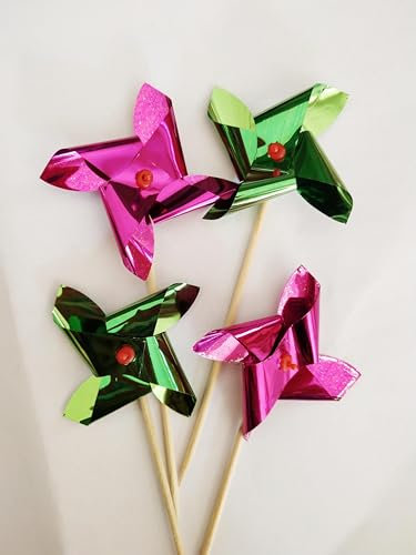 50 spiedini quadrati in bambù, 10 cm, personalizzabili, per cupcake, antipasti e bevande, decorazioni hawaiane per feste Luau e Tiki, stuzzicadenti ecologici usa e getta