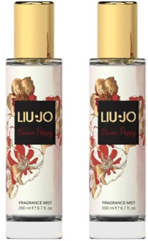 Liu Jo Divine Poppy Parfümiertes Körperwasser für Damen – Fresh Flower Spray 200 ml – Body Mist Parfüm lang anhaltend (2)