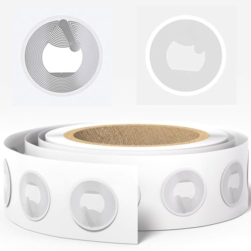 joonnair 50 Stück NTAG215 NFC Aufkleber NFC Tag Sticker 25mm, Nfc Sticker NFC Tags NFC 215 Tag Wiederbeschreibbar Programmierbar für Alle NFC-fähigen Handys und Geräte