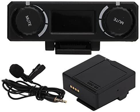 YUEHISY Lavalier Microphone, Lark 150 Wireless Microphone Good Sound Quality Plastic for DSLR Camera
