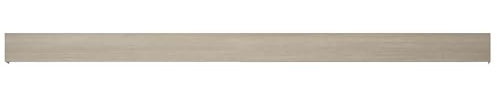 Système Porte Coulissante avec Cache Rail Seul – Rail Discret avec Bandeau Chêne Taupe : Verone – Rail Coulissant Porte Esthétique et Invisible