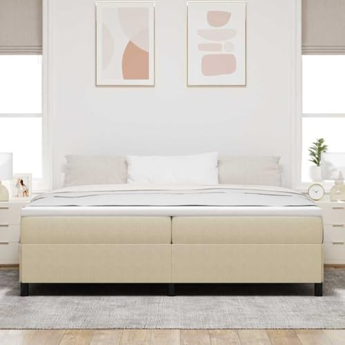 Ordellia Boxspringbett Grau-Grün 200x200 cm, Samtbezug, Kaiserbett, Robustes Kiefernholz, Elegantes Schlafzimmer Möbel, langlebiges Plattformbett für 2 Personen