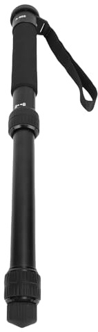 Keenso Compact Camera Monopod Sturdy 7 Sections Aluminum Alloy Load Single Lens for Outdoor Adventure 155cm 5kg Capacity