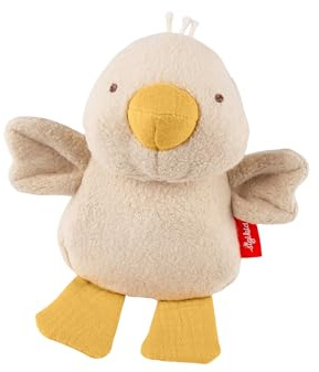sigikid Greifling Bär, sigibaby - Babyspielzeug zum Greifen, Entdecken und Spielen mit Rassel Geschenk für Babys ab Geburt (gelb)