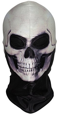 WTACTFUL Totenkopf Maske Gruselige Sturmhaube Knochen Cosply Kostüm Halloween Party Ski Vollgesichtsmaske