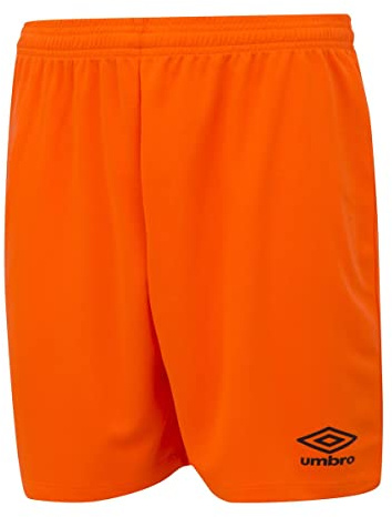 Umbro New Club Unisex Shorts XL - Shocking Orange
