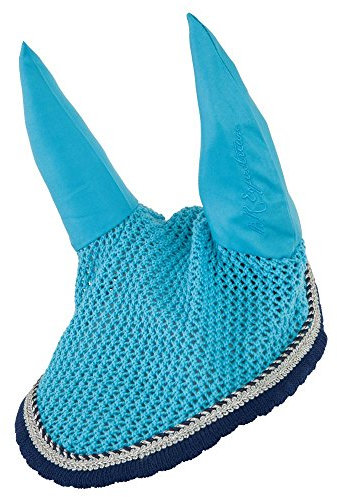 BR Fliegenhaube Fliegenohren Equestrian (Warmblut, Vivid Blue)