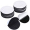10 Paia 5CM Versatili Adesivo Tondo Forte Nero Strisce Adesive Auto Hook and Loop Strips