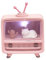Nette Katze Mädchen Zimmer Lampe Dekoration Kleine Schreibtischlampe Schlafzimmer Nachtlicht für Kinder Baby Mädchen (Sitzposition Herz Lampe)