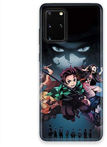 Schutzhülle für Samsung Galaxy S20 FE / S20FE Manga Demon Slayer, Schwarz