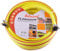 derPartner321 Profi Wasserschlauch 50m Rolle Gartenschlauch knickfest 1/2 zoll + 2 Kupplungen & Schellen, Gelb