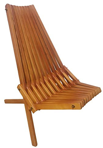 SportBaby Gartenstuhl Holz Relax-Liege Holz-Stuhl Klappstuhl Gartenliege Gartensessel