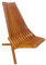 SportBaby Gartenstuhl Holz Relax-Liege Holz-Stuhl Klappstuhl Gartenliege Gartensessel