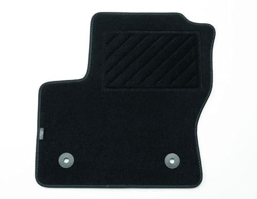 Ford Original Focus C-Max 2012-2014 Teppichfußmatten für vorne, Schwarz