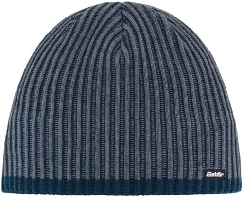Eisbär Alex Strickmütze Wintermütze Beanie Damen/Herren - Made in Italy Herrenmütze Herbst-Winter Winter - One Size Petrol