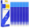 LVZONGXIN 12 x Radierbare Ersatzminen 0,7mm, Kompatibel mit FRIXION & & Eberhard Faber animal erase it, 0,7mm Strichstärke I Nachfüllminen für Gel-Tintenroller mit radierbarer Tinte