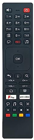 VINABTY N7950-T2C-4-AB2 Replaced Remote Control Applicable For NetGem Freeview 4K TV Streaming Smart Set Top Box Remote Controller