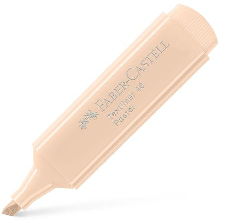Faber-Castell 154696 Textliner 1546, weiche Vanille, Pastellfarben