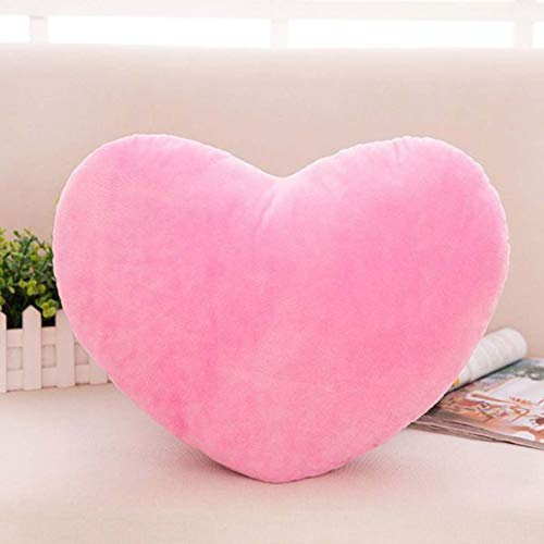 Changtai Plüsch Herzkissen 15cm, Dekokissen Kuschelkissen Schmusekissen Flausch Kissen Zierkissen für Wohnzimmer Schlafzimmer Sofa Autos Büro Geburtstagsgeschenk
