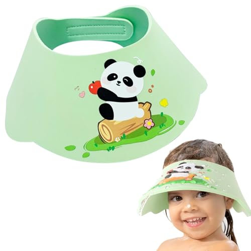 deegbbyi Gorro de Ducha para Bebé, Ajustable para Gorro Ducha para Bebés, Champu Gorra Infante Impermeable, Protector de Pelo para Niños, para Infante Sombrero Champú Evite que Agua Fluya Ojos y Cara