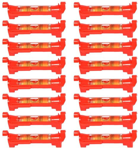 16 PCS String Line Level String Line Level Kit Hanging Tools for Construction Industry Bricklaying and Bricklaying Engineering Measurement Metal Processing