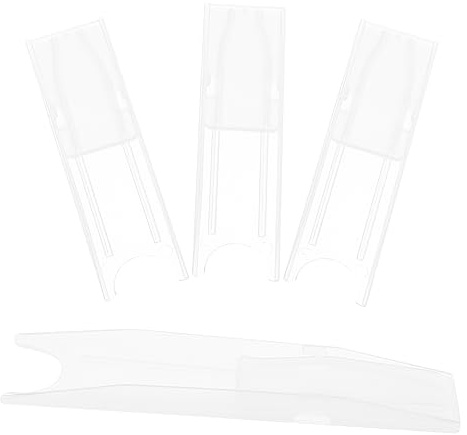 Abaodam Porte-anche De Clarinette Boîte à Anches De Saxophone Portable Support De Rangement Pour Anches Alto Lot De 4 Pièces Matériau Abs