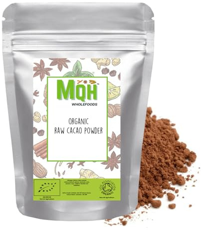 Organic RAW Cacao Powder | Pure & Vegan for Hot Chocolate, Smoothies & Baking | Unsweetened | Premium Quality! (500g)