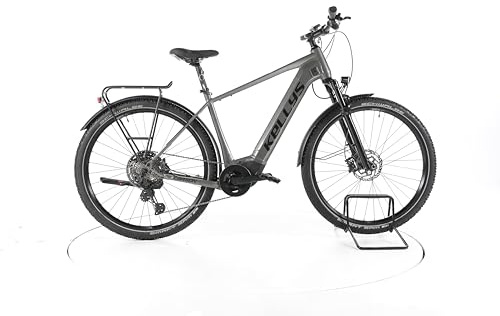 Kellys E Bike E-Carson 90 Trekking E-Bike Herren 29 Zoll Elektrofahrrad, PANASONIC 90 Nm 725 Wh, 11 Gänge, Hydraulische Scheibenbremse 165-180 cm grau (Generalüberholt)