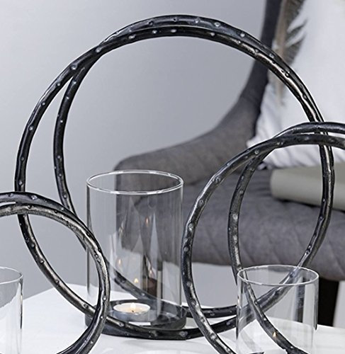 Casablanca Leuchter Rings anthrazit,Metall