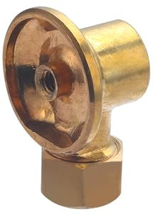 Raccord Bicone (a Visser) pour Tube Cuivre Coude Applique Murale Ø14 - Femelle 15x21 (1/2) NOYON & THIEBAULT