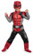 Disguise Offizielles Power Ranger Kostüm Kinder Rot Kleinkind Kostüme Karneval Power Rangers Faschingskostüme für Kleinkinder Geburstag XS