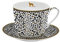 EASY LIFE Tasse + sous Tasse déjeuner 400ml Porcelaine Savane