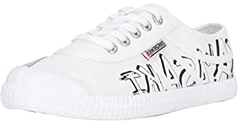 Kawasaki Graffiti Canvas Shoe, Sneakers Unisex Adults', 1002 White, 43 EU