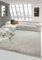 Teppich-Traum Hasenfell Faux Fur samtig weich Uni Design beige Größe 60x90 cm