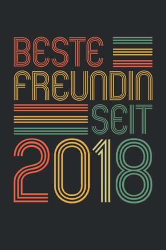 Best friend BFF Best Friend since 2018 Notebook 6x9 (approx. A5) 120 lined pages: Best Girlfriend BFF Best Friend since 2018 Notebook 120 pages lined ... office, school and university or university