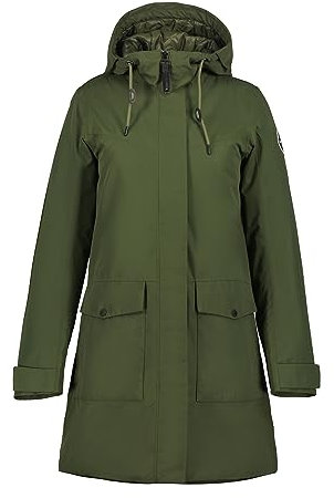 ICEPEAK Alpena Parka für damen Dunkel Grün 44