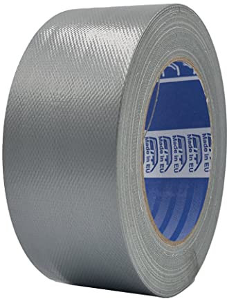 ACIT Super 50 mm x 25 M, verstärktes Gewebeband, Duct Tape, amerikanisches Gewebeband: Reparaturen, Befestigung und Verpackung mit hoher Dichtheit (Grau)
