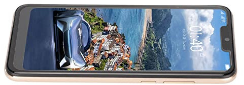 Akozon IP13 Pro 6,1 Zoll HD Bildschirm Smartphone 3 GB 32 GB Dual-SIM-Handy Phone Refurbished Unlocked mit HD-Kamera Vorne und Hinten für Android (Gold)
