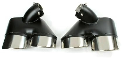 Auspuffblenden 1 Paar Auto-Auspuff-Rohrspitzen Für Mercedes Für Benz W211 E-Klasse E240 E280 E320 E350 E430 E500 E63 2002–2007