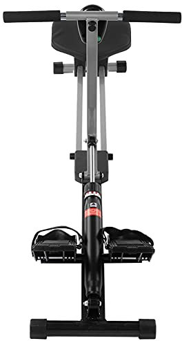 Keenso Rowing Machine Indoor Rower Seated Row, LCD Display, Adjustable Resistance for Home Gym Cardio Sports