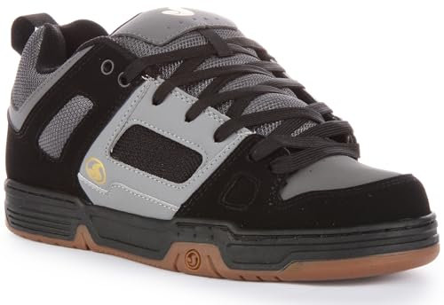 DVS Herren 329-009 Sneaker, Schwarz, Anthrazit, Gold, 42 EU