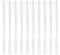 QUARKZMAN Baguette à Fibre Optique 15 Longueur LED Bâton Lumineux Blanc avec 3 Modes D'Éclairage, Baguette Lumineuse pour Fête de Mariage Paquet de 18