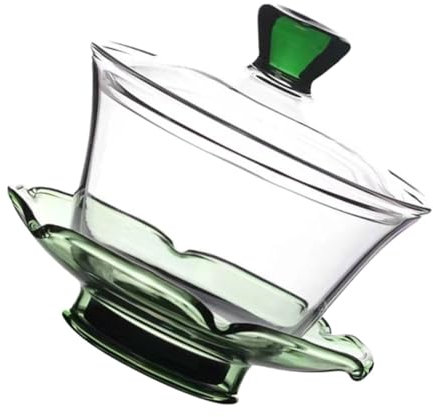 MAGICLULU 1 Jeu Gaïwan Cha soupière avec couvercle et tasse à thé en porcelaine tasse à thé transparente créative tasse de thé porcelaine bleue et blanche Coupe théière Bureau