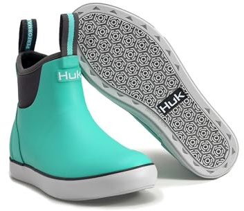 HUK Womens Rogue Wave Shoe, Fishing & Deck Boot for Women, Bermuda, 5