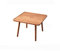 Couchtisch Paletten-Beistelltisch, kleiner Beistelltisch for Sofa, kreativer minimalistischer beweglicher Beistelltisch. Kleiner quadratischer Tisch for Wohnzimmer, Schlafzimmer, Milchtee-Laden, Café,