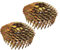 Clavos de techo de bobina de 1-1/4 pulgadas x 0.120 electro galvanizados, 15 grados - 3600 piezas (120 piezas por bobina, 30 bobinas por caja) - DHCRN-114.120-3600