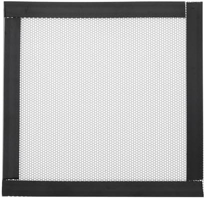 sourcing map 5PCS PC Dust Filter, 120mmx120mm PVC Computer Case Cooler Dustproof Mesh Cover Fan Grills for Computer Chassis Speaker, White