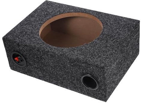 BELLIFFY Caja De Subwoofer Alfombrada Sellada 8 Pulgadas Altavoces Subwoofer Coche DIY